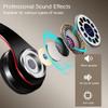 JYSiptkird Bluetooth Headphones, Chat- Comfortable Over Ear Stereo Headphsets with Mic, Soft Earmuffs/Foldable/SD/TF, 20H Playtime, Great for Music/OFC/Tour/Gym/Game (20pcs red Colors) view 2