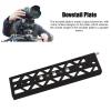 12 Inch Dovetail Plate, 1/4 and 3/8 Threaded Holes withStandard Mount for DSLR Video Camera Setup, Quick Rigging Solution, Lightweight Design, Aluminum Alloy view 3