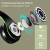 JYSiptkird Bluetooth Headphones, Chat- Comfortable Over Ear Stereo Headphsets with Mic, Soft Earmuffs/Foldable/SD/TF, 20H Playtime, Great for Music/OFC/Tour/Gym/Game (20pcs Green Colors) view 2