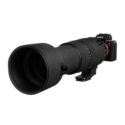 easyCover Lens Protection Camouflage Cover for Sigma 60-600mm F4.5-6.3 DG DN OS (Sony E) Black