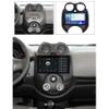 ADMLZQQ Double Din Car Stereo Multimedia with Bluetooth and 9" Touchscreen Android 11 for Nissan March 2010-2013,with GPS/Car-Play Android/SWC/Backup Camera/Mirror Link/4G WiFi,Y2 2+32g view 2