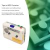 flexman Cassette Player, USB Cassette to MP3 Converter, Plug and Play Rechargeable Portable Cassette Player with Volume Control, Earphones for Headphone Speakers Laptops view 2
