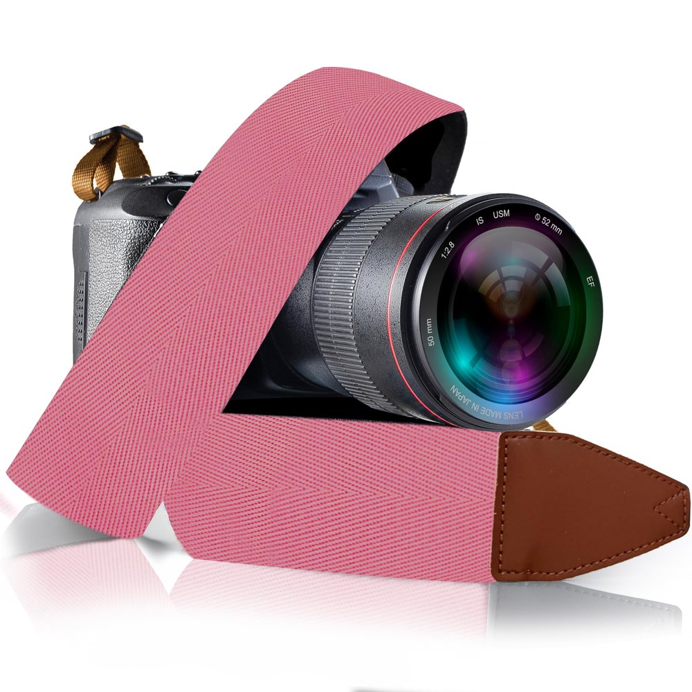 Art Tribute Camera Strap For Photographers Padded Universal Fit Neck Shoulder & Crossbody Strap Quick Release For DSLR/SLR/Mirrorless Canon Nikon Sony Olympus Compatible Great Gift for Photographers