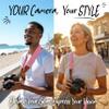 Art Tribute Camera Strap For Photographers Padded Universal Fit Neck Shoulder & Crossbody Strap Quick Release For DSLR/SLR/Mirrorless Canon Nikon Sony Olympus Compatible Great Gift for Photographers view 2