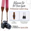 Art Tribute Camera Strap For Photographers Padded Universal Fit Neck Shoulder & Crossbody Strap Quick Release For DSLR/SLR/Mirrorless Canon Nikon Sony Olympus Compatible Great Gift for Photographers view 4