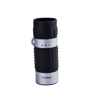 7x18 Single Tube ranging Golf Single Tube Telescope Low Light Night Vision far-Field Telescope Objective Lens Diameter: 0.06in