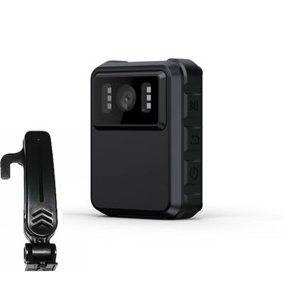 2K Mini Body Camera Waterproof Video Recorder Small Wearable Pocket Camera for Home with 1800 mAh Battery
