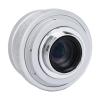 CCTV C Mount Wide Angle Lens, Aluminum Alloy Black 25mm F1.8 Mini CCTV C Mount Home Electronic Wide Angle Lens for DSLR, for Indoor NEX Camera (Silver) view 1