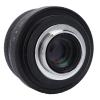 CCTV C Mount Wide Angle Lens, Aluminum Alloy Black 25mm F1.8 Mini CCTV C Mount Home Electronic Wide Angle Lens for DSLR, for Indoor NEX Camera (Black) view 1