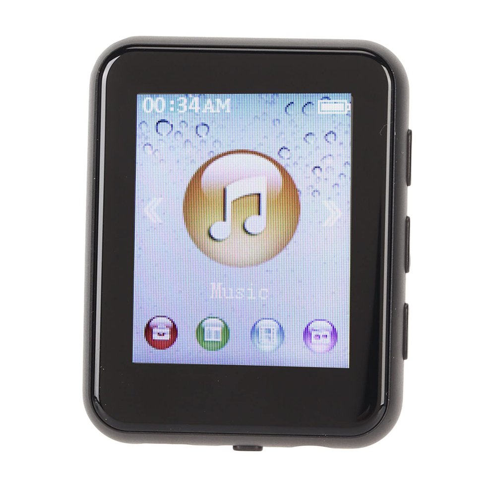 flexman 8G MP3 BT Player, Music Player with BT 5.0, Playback Lossless Sound Music Player with a 400mAh Lithium Battery Inside, USB2.0 High Speed Transmission for Sport(Ferrous)