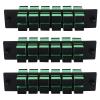 fyboptwu 12-Port SC APC SM Fiber Patch Panel with 12 Simplex Adapters, 3pcs view 1