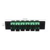 fyboptwu 12-Port SC APC SM Fiber Patch Panel with 12 Simplex Adapters, 3pcs view 4
