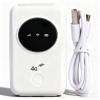 4G Portable USB Modem, 300Mbps Unlocked Mobile Hotspot with SIM Card Slot, 3200MAh Long Lasting and Rechargeable Battery Router, Note: SIM Card is Not Included view 1