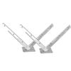 GZHERVICES 1 Pair Razor Wire Bracket, Hot-dip Galvanised V-Bracket, Roll Concertina Garden Fence Wire Bracket, Barb Wire V Extension Bracket/Arm view 2