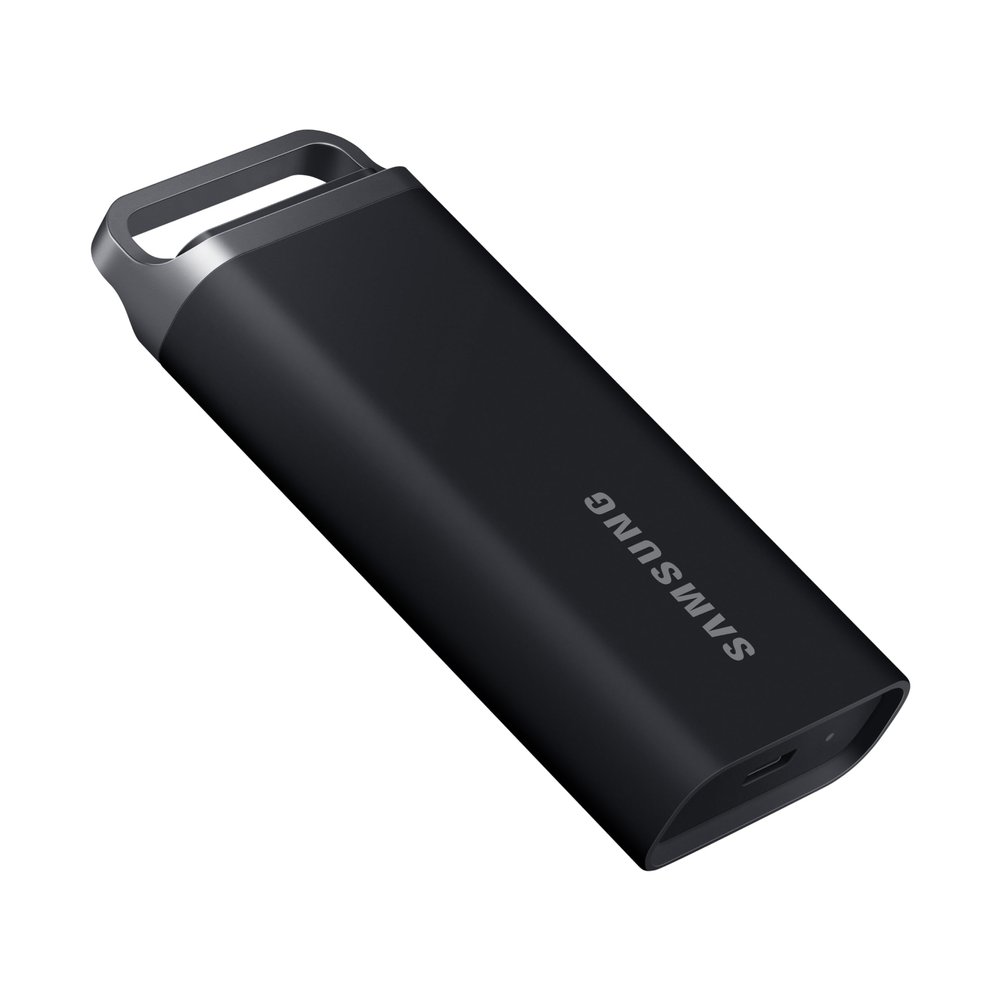 Samsung T5 EVO Portable SSD 8TB, USB 3.2 Gen 1 External Solid State Drive, Seq. Read Speeds Up to 460MB/s for Gaming and Content Creation, MU-PH8T0S/AM, Black