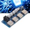 Power Expansion Board, 5V 4 Channel Power Expansion Module Button Control USB Power Splitter Board, Electronic Components view 4