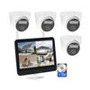 4CH 5MP Wireless WiFi Home Security Camera Monitoring System with 1T Hard Disk, Full HD CCTV Surveillance Camera Kit with Color Night Vision, Human Detection view 1