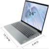 Lenovo 2023 IdeaPad 5i Business Laptop - 14" Full HD 1920 x 1080 Display - Intel Core i5-1235U - 8GB RAM - 512GB SSD - Windows 11 Home - W/Mouse Pad (Intel i5-1235U) view 2