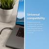 Philips USB C to USB Hub for Laptop, 4 USB 2.0 Ports, USB C Hub Multiport Adapter for MacBook Pro, MacBook Air, 480 Mbps Data Transfer Speed, USB C Laptops Docking Station, SWL3573S/37 view 4