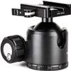 SUNWAYFOTO XB-52LR Tripod Ball Head w Arca Compatible Lever Lock Clamp Low Profile 132lb Max Load view 2