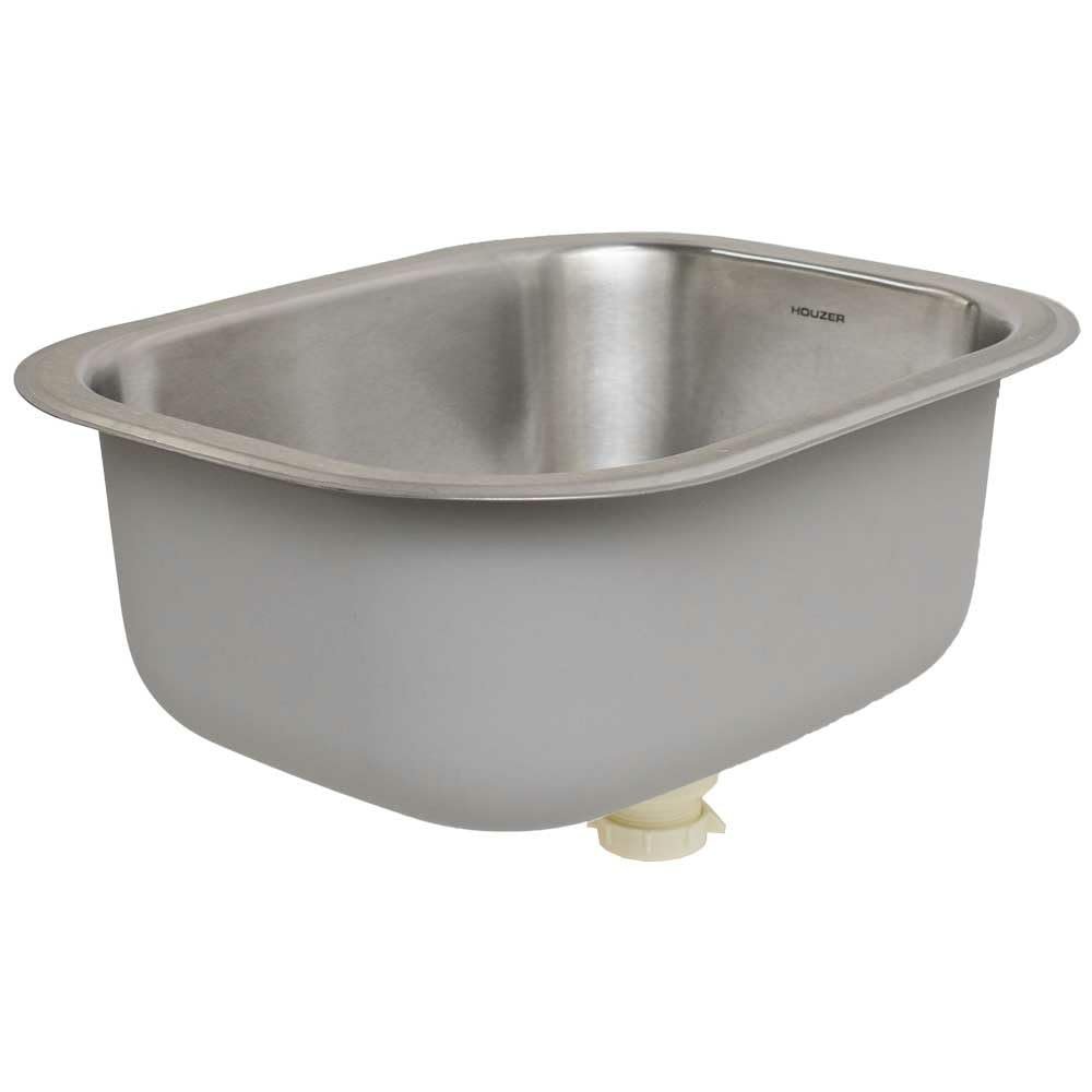 Houzer Boat Undermount Bar/Prep Sink CS-1407 | Club Stainless Steel