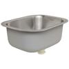 Houzer Boat Undermount Bar/Prep Sink CS-1407 | Club Stainless Steel view 1