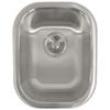 Houzer Boat Undermount Bar/Prep Sink CS-1407 | Club Stainless Steel view 2