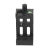Slot Design, Aluminum Alloy Retractable Cell Phone Clamp: Adjustable Wide 60-90mm Clamping Range Tripod, with Cold Shoe Mount for Outdoor Filming, Live Streaming view 1