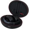 BAPON Travel Over Ear Headphone Case - Hard Shell Headphone Case with USB-C Cable - Compatible with Skullcandy Crusher Evo/Anc/Hesh - Case to Carry Noise Cancelling Foldable Wireless Headphone (Black) view 1