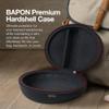 BAPON Travel Over Ear Headphone Case - Hard Shell Headphone Case with USB-C Cable - Compatible with Skullcandy Crusher Evo/Anc/Hesh - Case to Carry Noise Cancelling Foldable Wireless Headphone (Black) view 4