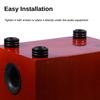 Dufray HiFi Speaker Spike Stand Feet Pads, 1.6in*0.8in Aluminum Speaker Isolation Feet, Audiophile Shock Absorber Feet for Amplifier, Turntables, DAC, Subwoofer, CD/DVD Players view 2