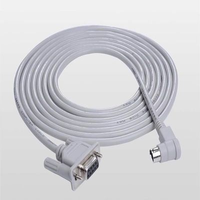 1761-CBL-PM02 Fits AB 1000,1200,1500 Series 90 Degree Elbow PLC Programming Cable, Light Gray 3m