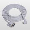 1761-CBL-PM02 Fits AB 1000,1200,1500 Series 90 Degree Elbow PLC Programming Cable, Light Gray 3m view 1