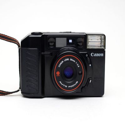 Canon Sure Shot 35mm point and shoot film camera with 38 mm f/2.8 Lens (Renewed)