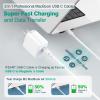 3.3 FT/1M USB C to USB C Cable for iPhone 17/16/15 Pro Max Plus, MacBook Air/Pro Charger, iPad Pro 13/12.9/11 inch, Air 5/4, Mini 6, Pixel view 4