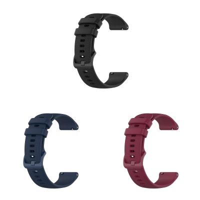 3 Pack Strap Compatible with Garmin Forerunner 645/645 Music Straps, 20mm Soft Silicone Band Sport Replacement Watchbands for Garmin Forerunner 645/645 Music,Men Women (Black+Blue+Wine)