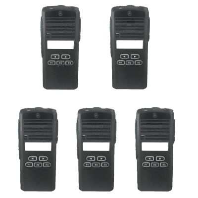 Amazingxiax 5Pack CP185 Replacement Housing Case Front Cover Limited Keypad with Speaker Compatible with CP185 Portable Radio