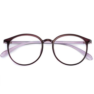 Designer Flexible and Lightweight TR Reading Glasses for Women, Blue Light Blocking Computer Reader (Color : Purple, Size : 3.5x)