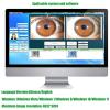 DaMga Iris Analysis Camera, USB2.0 Interface Portable Iris Detector, 12 Million Pixel Iris Detector Auto-Focus Iris Machine, Win7, Win8, Win10, Win11, Left and Right Lighting Switch view 4
