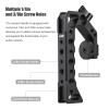 Sunydog Universal Top Handle Camera Top Handgrip with 4 Cold Shoe Mounts ARRI Positiong Hole 1/4in and 3/8in Threaded Holes Compatible with Camera Cage Sports Camera for Vlogging Live Streaming view 4