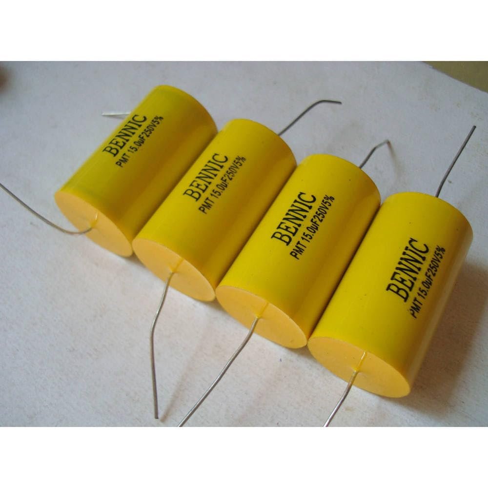 GAJUST MPT 250V 15UF 156J Frequency Divider Copper Foot Audio Non-Polar Capacitor 1 Pcs