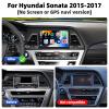 2+64G Android Car Stereo for Hyundai Sonata 2015-2017 with Apple Carplay Android Auto Mirror Link 9 inch Touch Screen FM RDS HiFi Bluetooth WiFi GPS+AHD Camera view 2