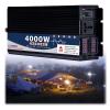 1500W Power Inverter Pure Sine Wave 12V DC to 110V/120V AC Car Inverter,with Cooling Fans-Peak Power 3000W for Home, RV, Truck, Off-Grid Solar Power Inverter,12V to 110V view 1