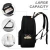 Bigfoot Believe Travel Backpack for Men Women Lightweight Computer Laptop Bag Shoulder Bag Daypack view 4