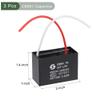 GAJUST 3Pcs Ceiling Fan Capacitor CBB61, Metallized Polypropylene Film Capacitor Great for Fans Pumps Motors Running view 2
