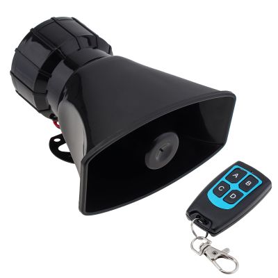DriSentri 7 Tones 12V Remote Horn for Car Truck Trailer Motorcycle Boat for Jeep Warning Siren Speaker Amplifier Horn