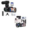 Video Camera, Full HD 1080P 30MP Camcorder, 8K Vlogging Camera for YouTube with Infrared Night Vision,18X Digital Zoom 3.0 LCD Screen Digital Camera, Video Recorder view 1