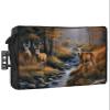 Outdoor TV Cover 70 to 75 Inches, Deer in Sunset Forest Waterproof and Weatherproof TV Cover with Remote Control Pocket, Flat Screen TV Cover Protector for Outside TV view 1