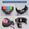 Mechanical Claw Gripper Robotic Arm DIY Robot Building Accessory Replacement Parts (Black Mechanical Claw with Servo and Tester) view 3