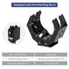 Mechanical Claw Gripper Robotic Arm DIY Robot Building Accessory Replacement Parts (Black Mechanical Claw with Servo and Tester) view 4
